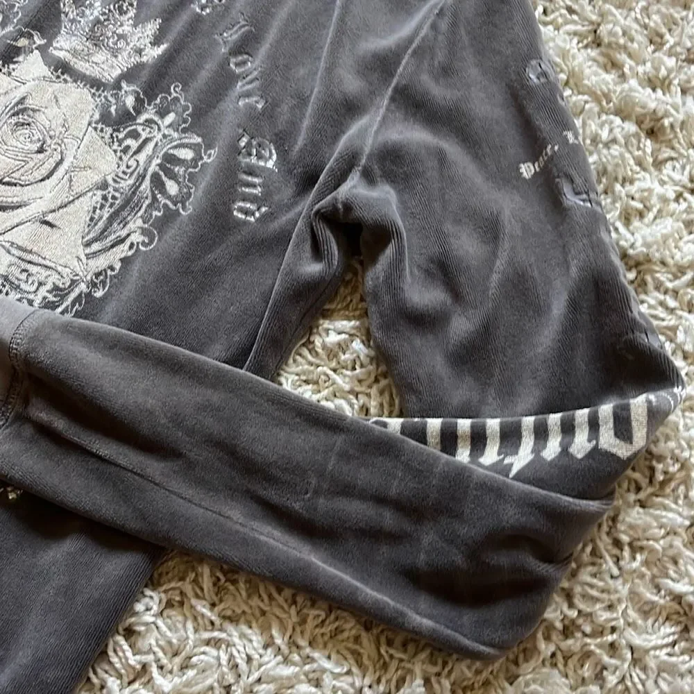 Juicy Couture All You Need Is Love Hoodie M